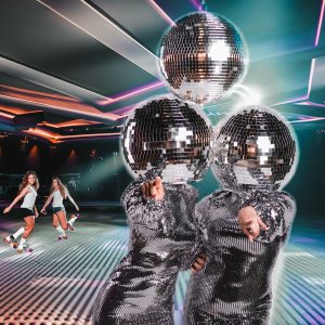 Disco Balls Heads Tremblant Media